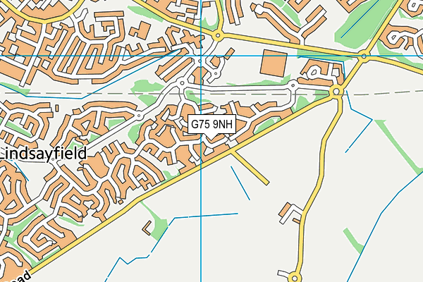 G75 9NH map - OS VectorMap District (Ordnance Survey) G75 9NH map - OS VectorMap District (Ordnance Survey)