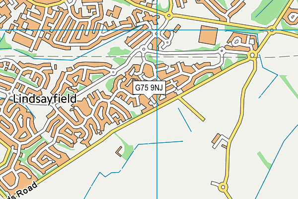 G75 9NJ map - OS VectorMap District (Ordnance Survey) G75 9NJ map - OS VectorMap District (Ordnance Survey)