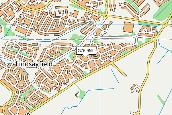 G75 9NL map - OS VectorMap District (Ordnance Survey) G75 9NL map - OS VectorMap District (Ordnance Survey)