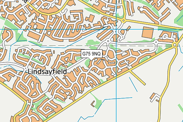 G75 9NQ map - OS VectorMap District (Ordnance Survey) G75 9NQ map - OS VectorMap District (Ordnance Survey)