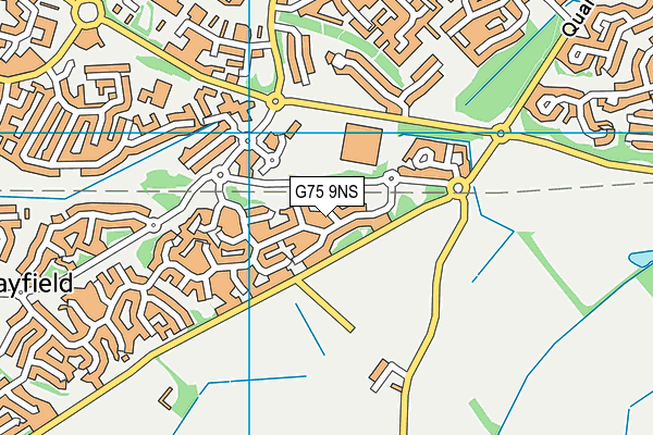 G75 9NS map - OS VectorMap District (Ordnance Survey) G75 9NS map - OS VectorMap District (Ordnance Survey)