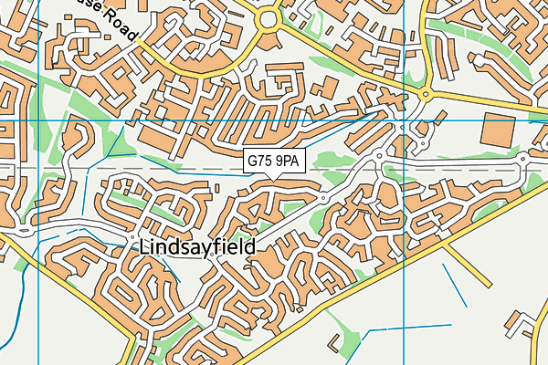 G75 9PA map - OS VectorMap District (Ordnance Survey) G75 9PA map - OS VectorMap District (Ordnance Survey)