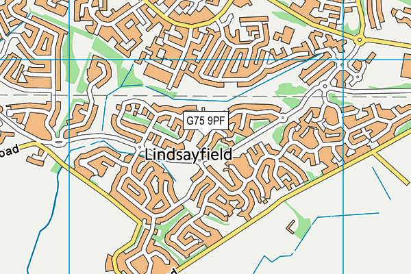 G75 9PF map - OS VectorMap District (Ordnance Survey) G75 9PF map - OS VectorMap District (Ordnance Survey)