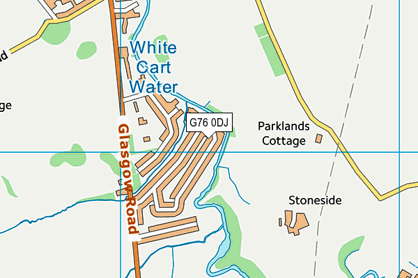 G76 0DJ map - OS VectorMap District (Ordnance Survey) G76 0DJ map - OS VectorMap District (Ordnance Survey)