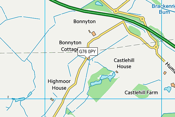 G76 0PY map - OS VectorMap District (Ordnance Survey) G76 0PY map - OS VectorMap District (Ordnance Survey)