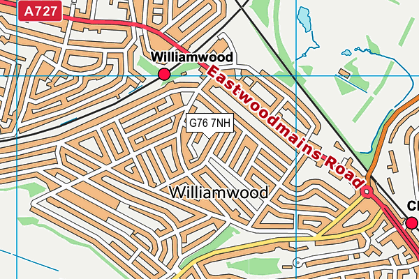 G76 7NH map - OS VectorMap District (Ordnance Survey) G76 7NH map - OS VectorMap District (Ordnance Survey)