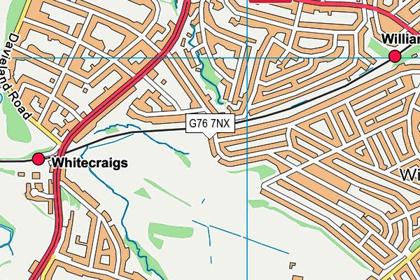 G76 7NX map - OS VectorMap District (Ordnance Survey) G76 7NX map - OS VectorMap District (Ordnance Survey)