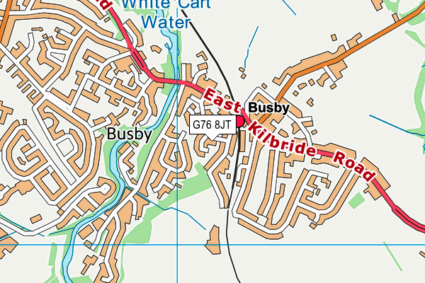 G76 8JT map - OS VectorMap District (Ordnance Survey) G76 8JT map - OS VectorMap District (Ordnance Survey)