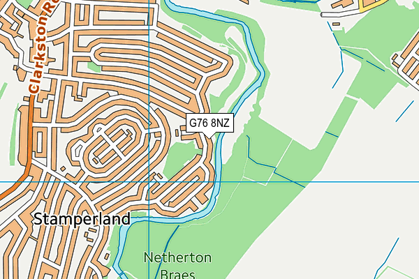G76 8NZ map - OS VectorMap District (Ordnance Survey) G76 8NZ map - OS VectorMap District (Ordnance Survey)