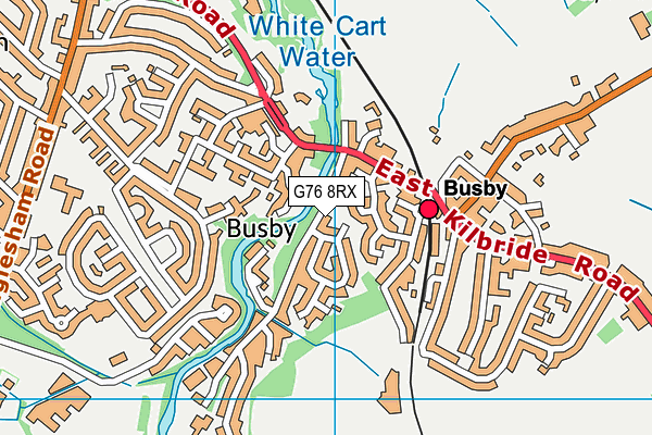 G76 8RX map - OS VectorMap District (Ordnance Survey) G76 8RX map - OS VectorMap District (Ordnance Survey)