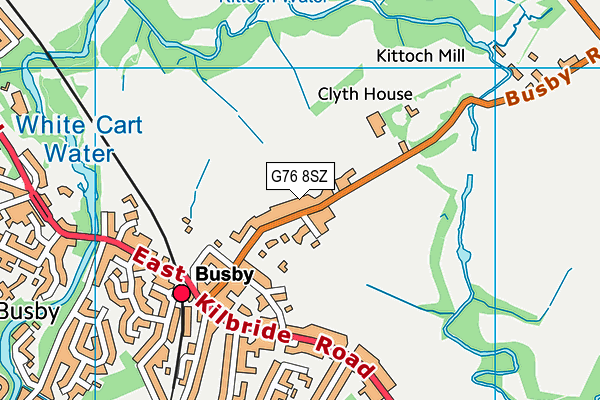 G76 8SZ map - OS VectorMap District (Ordnance Survey) G76 8SZ map - OS VectorMap District (Ordnance Survey)