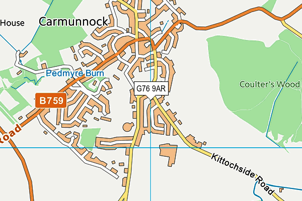 G76 9AR map - OS VectorMap District (Ordnance Survey) G76 9AR map - OS VectorMap District (Ordnance Survey)