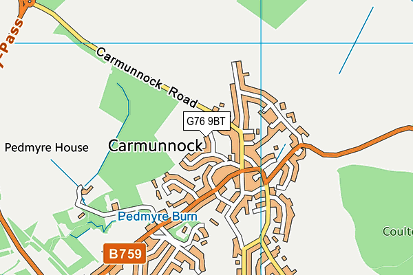 G76 9BT map - OS VectorMap District (Ordnance Survey) G76 9BT map - OS VectorMap District (Ordnance Survey)