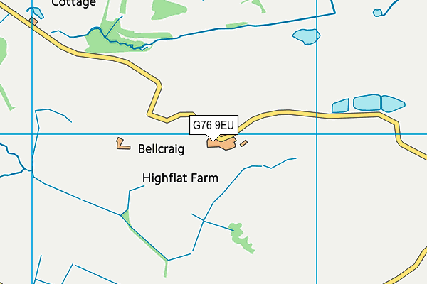 G76 9EU map - OS VectorMap District (Ordnance Survey) G76 9EU map - OS VectorMap District (Ordnance Survey)