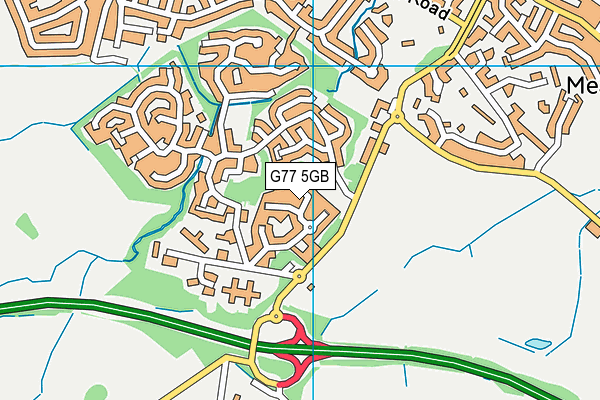 G77 5GB map - OS VectorMap District (Ordnance Survey) G77 5GB map - OS VectorMap District (Ordnance Survey)