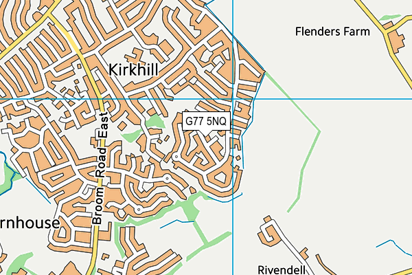G77 5NQ map - OS VectorMap District (Ordnance Survey) G77 5NQ map - OS VectorMap District (Ordnance Survey)