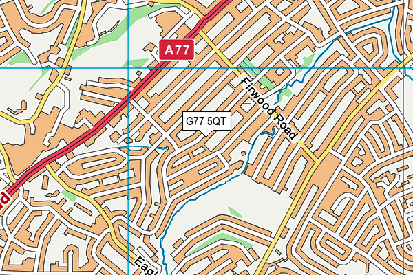 G77 5QT map - OS VectorMap District (Ordnance Survey) G77 5QT map - OS VectorMap District (Ordnance Survey)