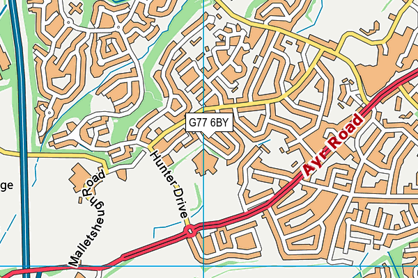 G77 6BY map - OS VectorMap District (Ordnance Survey) G77 6BY map - OS VectorMap District (Ordnance Survey)