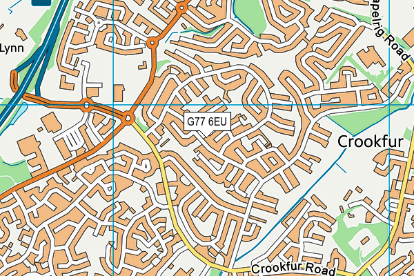 G77 6EU map - OS VectorMap District (Ordnance Survey) G77 6EU map - OS VectorMap District (Ordnance Survey)