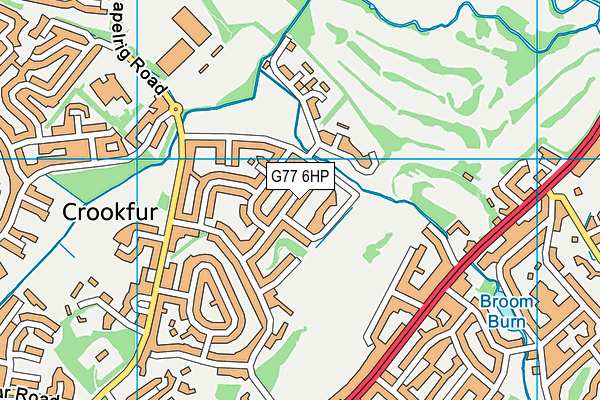 G77 6HP map - OS VectorMap District (Ordnance Survey) G77 6HP map - OS VectorMap District (Ordnance Survey)