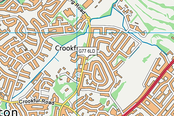 G77 6LD map - OS VectorMap District (Ordnance Survey) G77 6LD map - OS VectorMap District (Ordnance Survey)