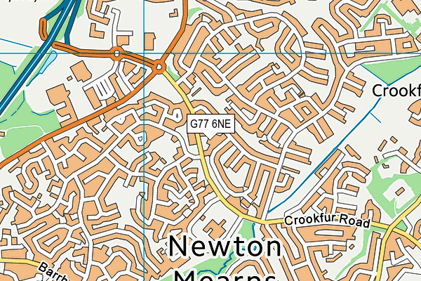 G77 6NE map - OS VectorMap District (Ordnance Survey) G77 6NE map - OS VectorMap District (Ordnance Survey)