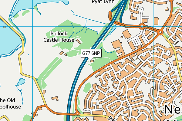 G77 6NP map - OS VectorMap District (Ordnance Survey) G77 6NP map - OS VectorMap District (Ordnance Survey)