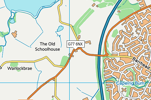 G77 6NX map - OS VectorMap District (Ordnance Survey) G77 6NX map - OS VectorMap District (Ordnance Survey)
