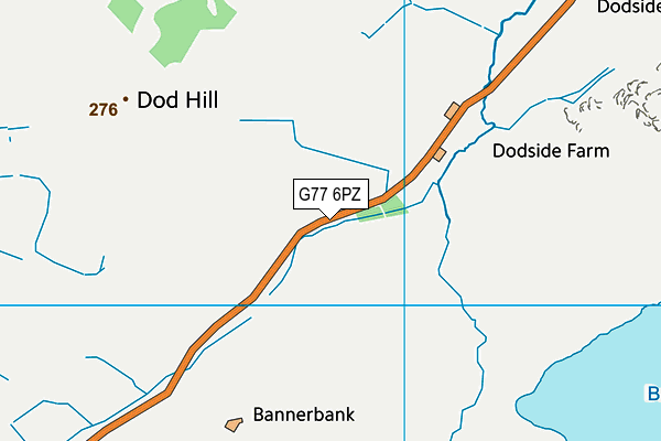 G77 6PZ map - OS VectorMap District (Ordnance Survey) G77 6PZ map - OS VectorMap District (Ordnance Survey)
