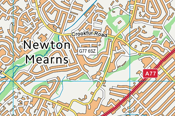 G77 6SZ map - OS VectorMap District (Ordnance Survey) G77 6SZ map - OS VectorMap District (Ordnance Survey)