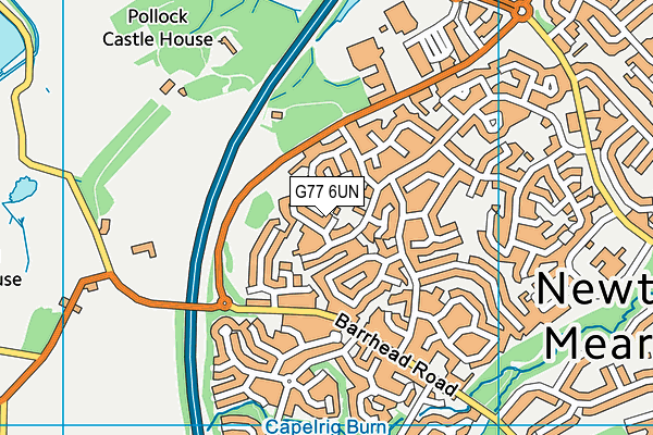G77 6UN map - OS VectorMap District (Ordnance Survey) G77 6UN map - OS VectorMap District (Ordnance Survey)
