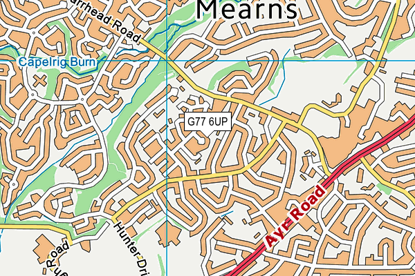 G77 6UP map - OS VectorMap District (Ordnance Survey) G77 6UP map - OS VectorMap District (Ordnance Survey)