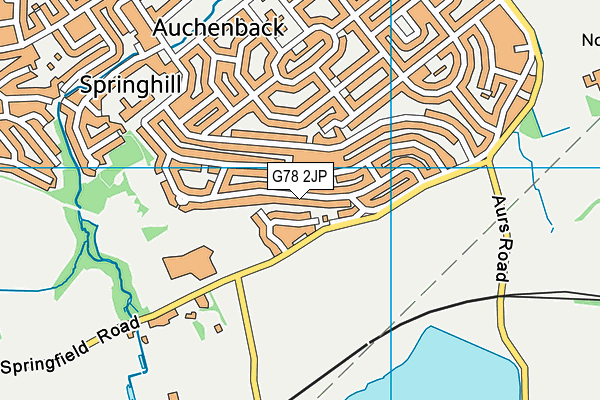 G78 2JP map - OS VectorMap District (Ordnance Survey) G78 2JP map - OS VectorMap District (Ordnance Survey)