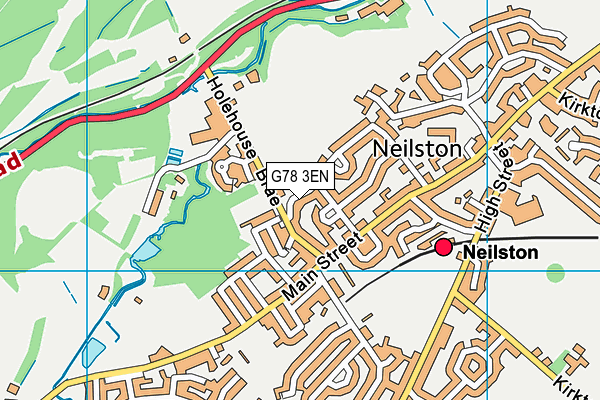 G78 3EN map - OS VectorMap District (Ordnance Survey) G78 3EN map - OS VectorMap District (Ordnance Survey)