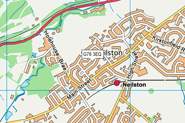 G78 3EQ map - OS VectorMap District (Ordnance Survey) G78 3EQ map - OS VectorMap District (Ordnance Survey)
