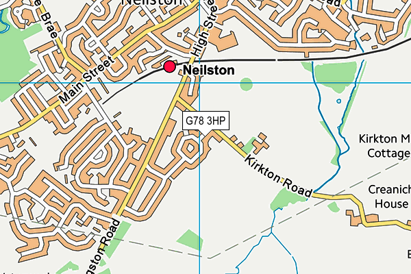 G78 3HP map - OS VectorMap District (Ordnance Survey) G78 3HP map - OS VectorMap District (Ordnance Survey)