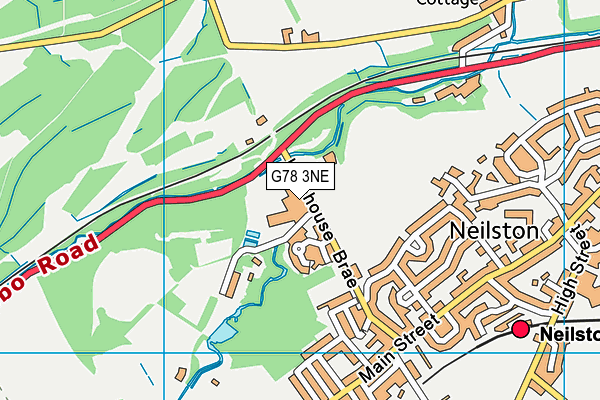 G78 3NE map - OS VectorMap District (Ordnance Survey) G78 3NE map - OS VectorMap District (Ordnance Survey)