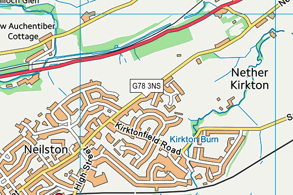 G78 3NS map - OS VectorMap District (Ordnance Survey) G78 3NS map - OS VectorMap District (Ordnance Survey)