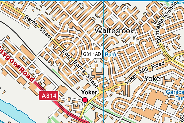 G81 1AD map - OS VectorMap District (Ordnance Survey) G81 1AD map - OS VectorMap District (Ordnance Survey)