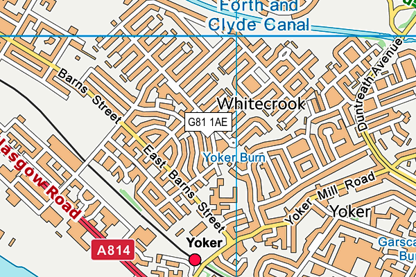 G81 1AE map - OS VectorMap District (Ordnance Survey) G81 1AE map - OS VectorMap District (Ordnance Survey)
