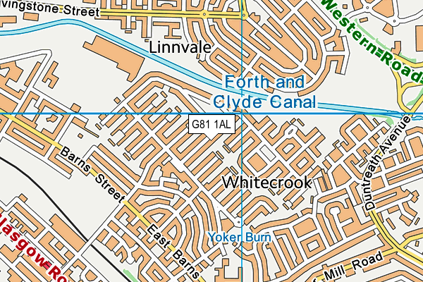G81 1AL map - OS VectorMap District (Ordnance Survey) G81 1AL map - OS VectorMap District (Ordnance Survey)