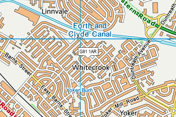 G81 1AR map - OS VectorMap District (Ordnance Survey) G81 1AR map - OS VectorMap District (Ordnance Survey)