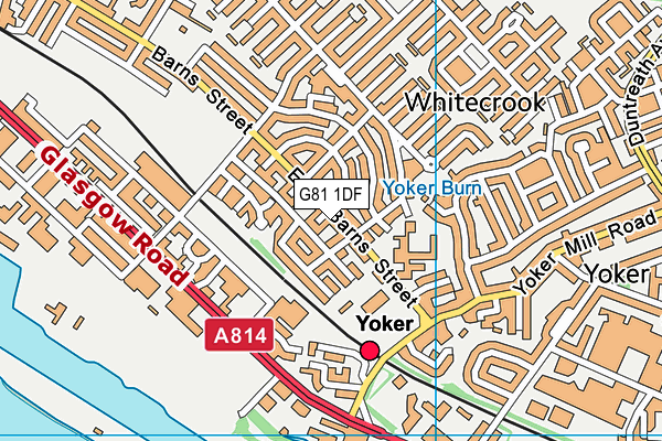 G81 1DF map - OS VectorMap District (Ordnance Survey) G81 1DF map - OS VectorMap District (Ordnance Survey)