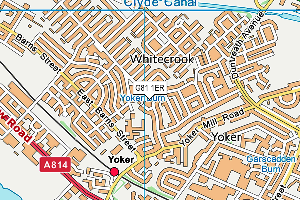 G81 1ER map - OS VectorMap District (Ordnance Survey) G81 1ER map - OS VectorMap District (Ordnance Survey)