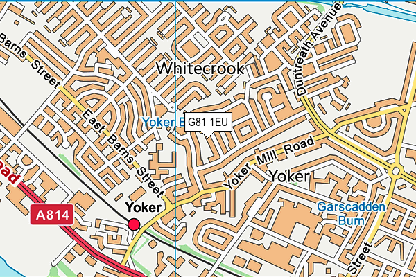 G81 1EU map - OS VectorMap District (Ordnance Survey) G81 1EU map - OS VectorMap District (Ordnance Survey)
