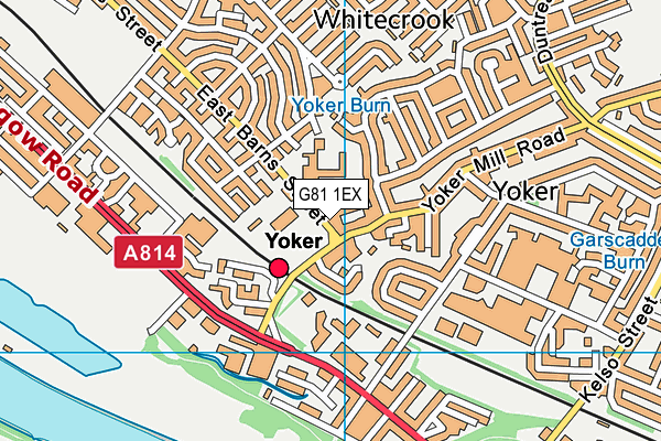 G81 1EX map - OS VectorMap District (Ordnance Survey) G81 1EX map - OS VectorMap District (Ordnance Survey)