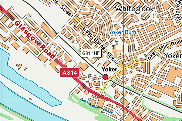 G81 1HF map - OS VectorMap District (Ordnance Survey) G81 1HF map - OS VectorMap District (Ordnance Survey)