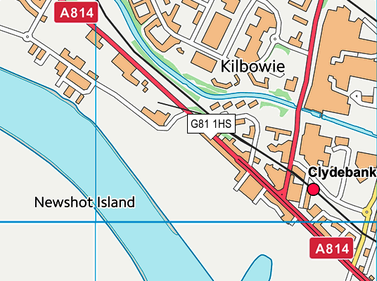 G81 1HS map - OS VectorMap District (Ordnance Survey) G81 1HS map - OS VectorMap District (Ordnance Survey)