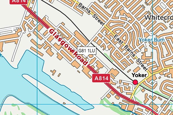 G81 1LU map - OS VectorMap District (Ordnance Survey) G81 1LU map - OS VectorMap District (Ordnance Survey)