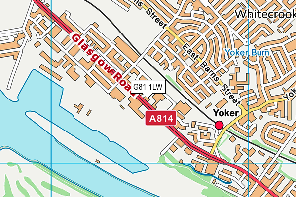 G81 1LW map - OS VectorMap District (Ordnance Survey) G81 1LW map - OS VectorMap District (Ordnance Survey)